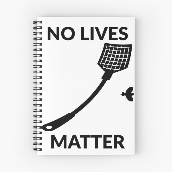 Item preview, No Lives Matter Fly Swatter Funny Insect Dark Humor designed and sold by BoldPowStudio.