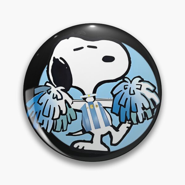 Item preview, Argentina Soccer Fan Beagle Illustration Blue Circle Graphic | Limited Edition designed and sold by -Radiant-.