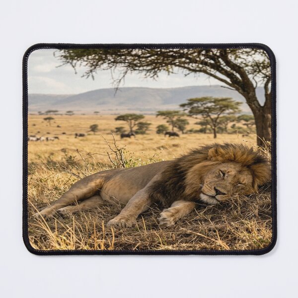 Item preview, Lion resting under a tree. designed and sold by Solomon-Ent-144.
