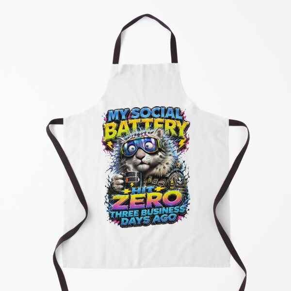Item preview, My Social Battery Hit Zero Three Business Days Ago designed and sold by Sovereign Supply Co..