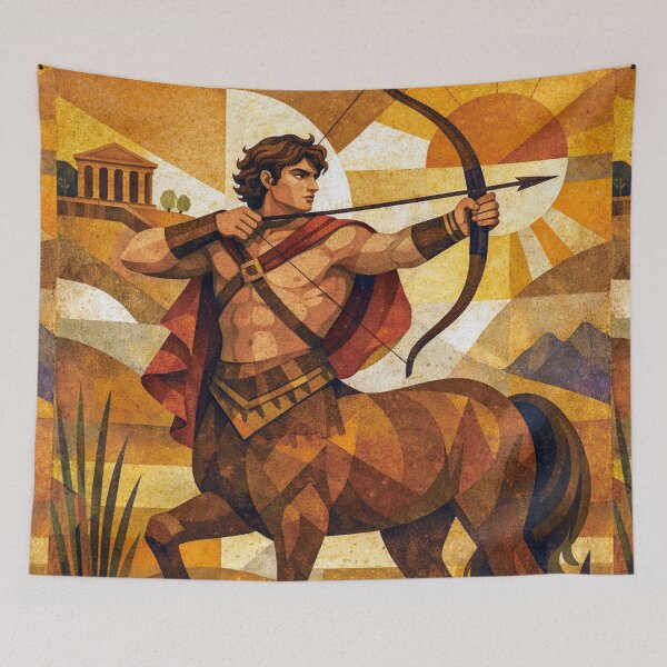 Item preview, Centaur Mythology Painting – Ancient Greek Warrior designed and sold by GalleryKauffeld.