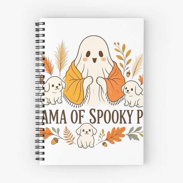 Item preview, MAMA OF SPOOKY PUPS GHOST DOG SHIRT  designed and sold by EasyTake.