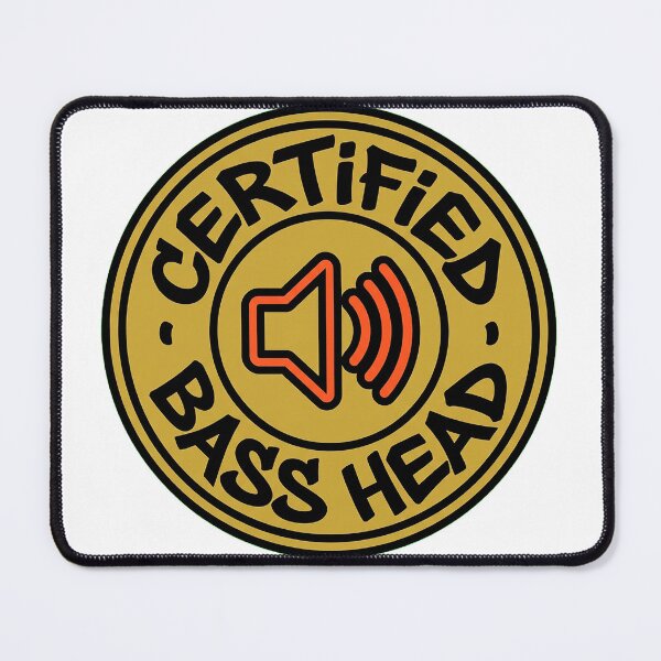 Item preview, Certified Bass Head — Parody Official Seal Badge designed and sold by hamza19911991.