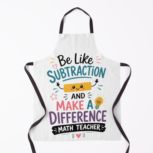 Item preview, Be Like Subtraction and Make A Difference Math Teacher 2 designed and sold by Positive&FunnyThings.