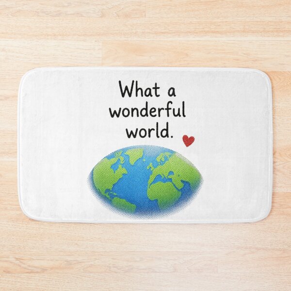 Item preview, What A Wonderful World Planet Earth designed and sold by Kulcsarbox.