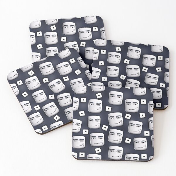 Item preview, Roblox Man Face Seamless Pattern designed and sold by Gamify Store.