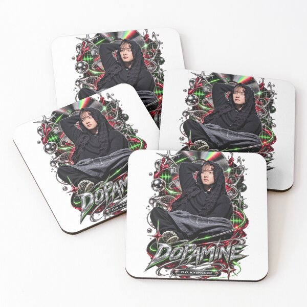 Item preview, Kyungsoo DOPAMINE Y2K Chrome Streetwear designed and sold by Valeree Store.