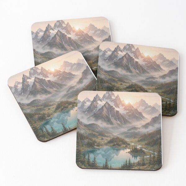 Item preview, Alpine Sunrise Mountain Valley designed and sold by PrintBreeze.