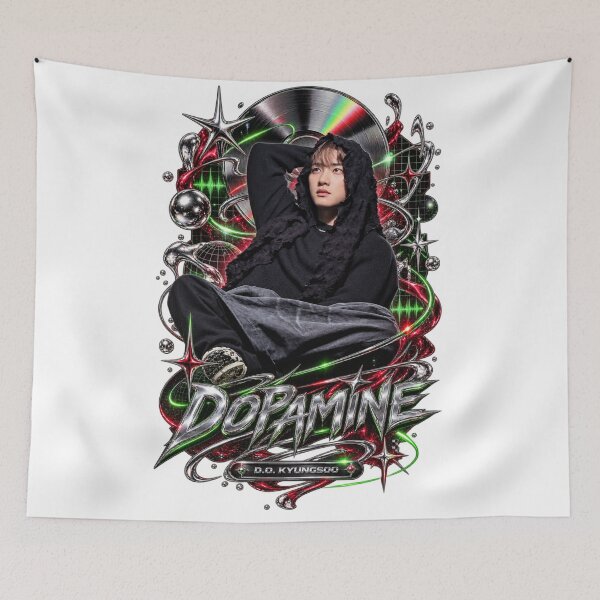Item preview, Kyungsoo DOPAMINE Y2K Chrome Streetwear designed and sold by Valeree Store.