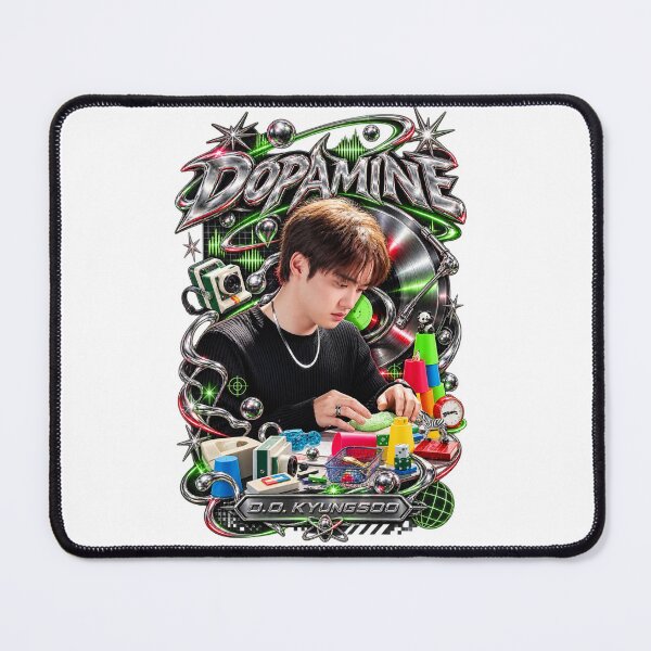 Item preview, D.O Kyungsoo Futuristic Silver Chrome designed and sold by Valeree Store.
