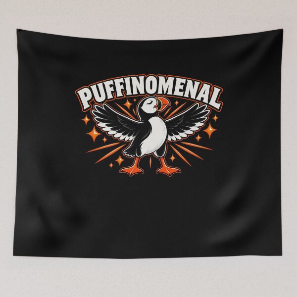 Item preview, Puffinomenal Puffin Wordplay Humor designed and sold by elderberry.