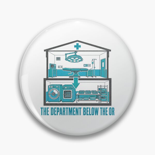 Item preview, The Department Below The OR Sterile Processing designed and sold by BoosterShop.