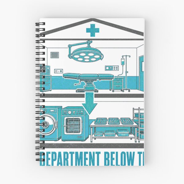 Item preview, The Department Below The OR Sterile Processing designed and sold by BoosterShop.