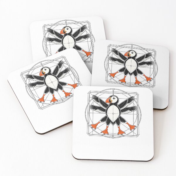 Item preview, Puffin Proportion Diagram designed and sold by elderberry.