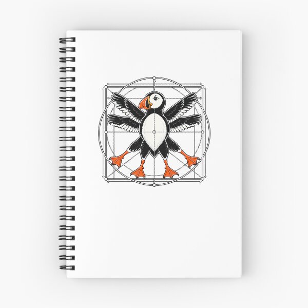 Item preview, Puffin Proportion Diagram designed and sold by elderberry.