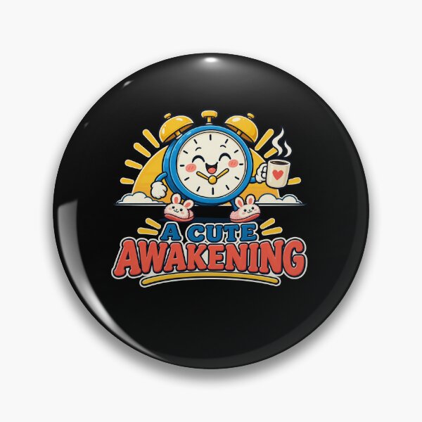 Item preview, A Cute Awakening Coffee Alarm Clock designed and sold by elderberry.
