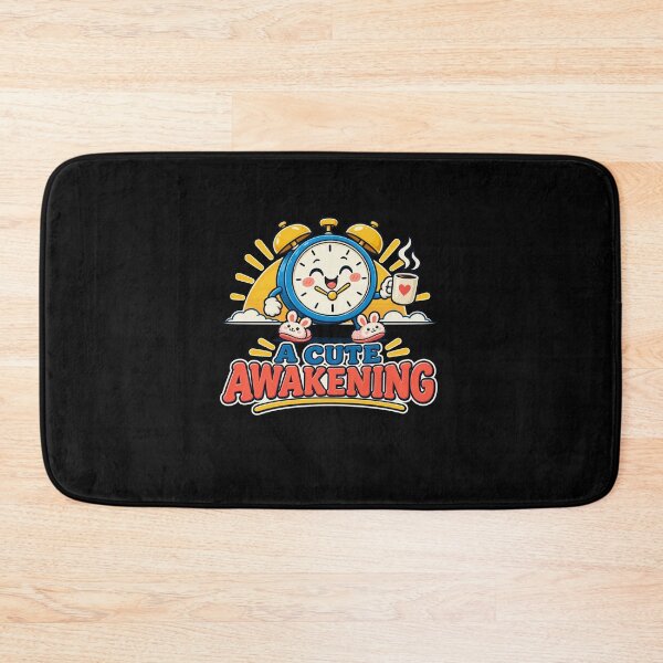 Item preview, A Cute Awakening Coffee Alarm Clock designed and sold by elderberry.