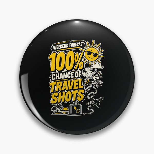 Item preview, 100% Chance of Travel Shots Weekend Forecast designed and sold by elderberry.