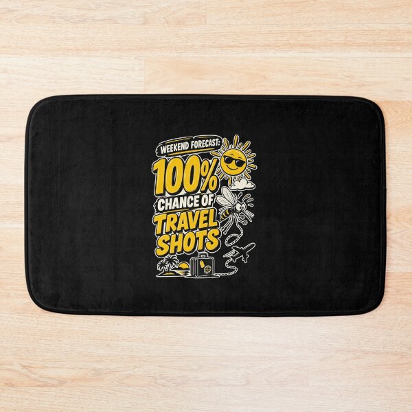 Item preview, 100% Chance of Travel Shots Weekend Forecast designed and sold by elderberry.