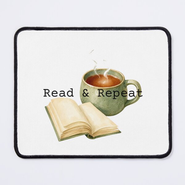 Item preview, Read & Repeat Book Lover Avid Reader Bookish Gift designed and sold by By The Moon.