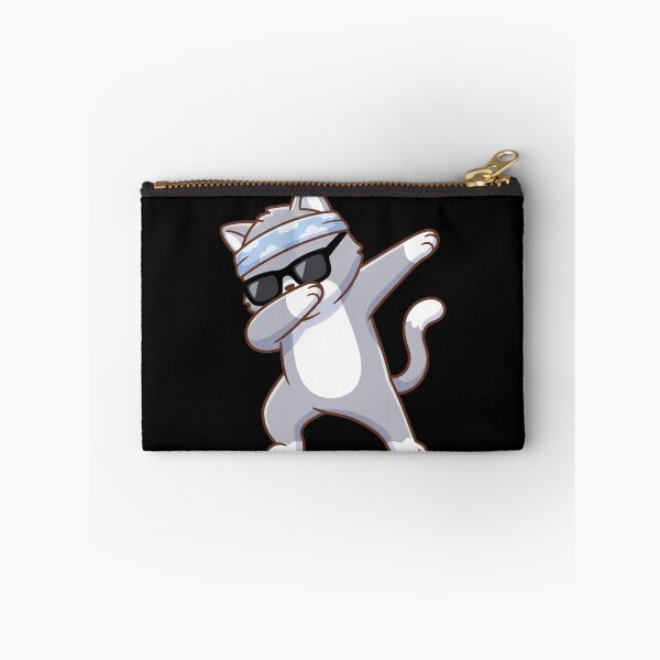 Item preview, Cool Dabbing Cat Wearing Sunglasses Bandana Cute Funny Kitten Dab Pose designed and sold by seven things shop.