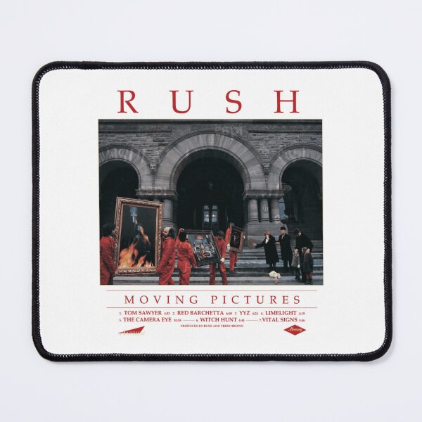Item preview, Rush Moving Pictures Vintage Album Design designed and sold by ShirlyGatten.