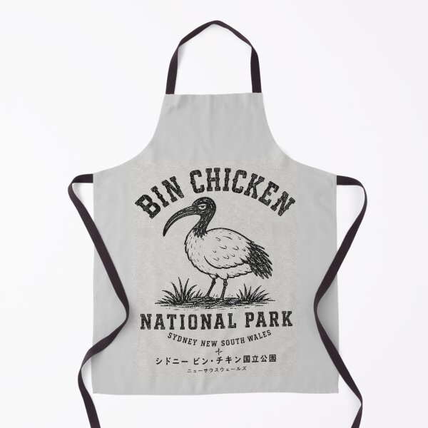 Item preview, Bin Chicken National Park Sydney NSW Ibis National Park Badge designed and sold by Yellowriversss.