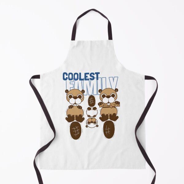 Item preview, Coolest Beaver Family - Cute Cartoon Illustration designed and sold by chatzous.