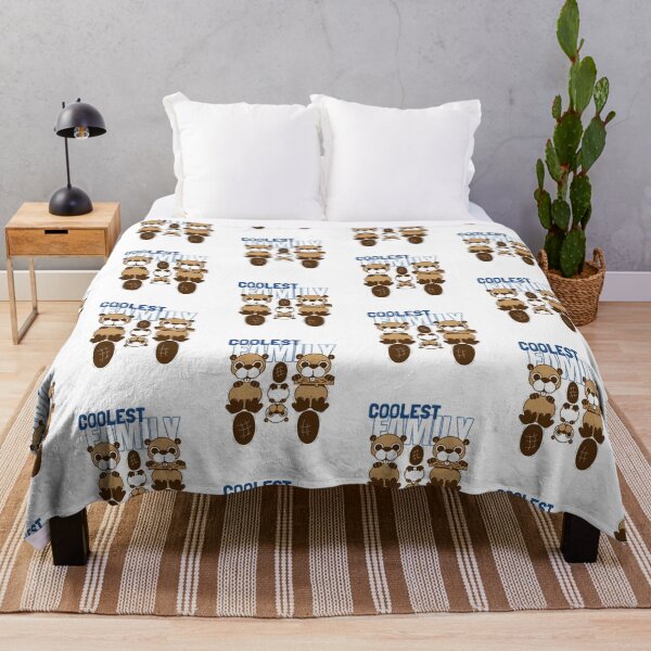 Item preview, Coolest Beaver Family - Cute Cartoon Illustration designed and sold by chatzous.