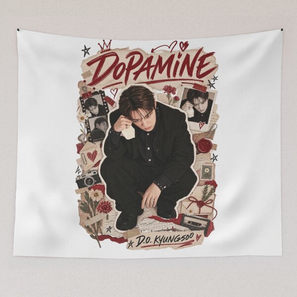 Item preview, Kyungsoo DOPAMINE Vintage Postcard Aesthetic designed and sold by Valeree Store.