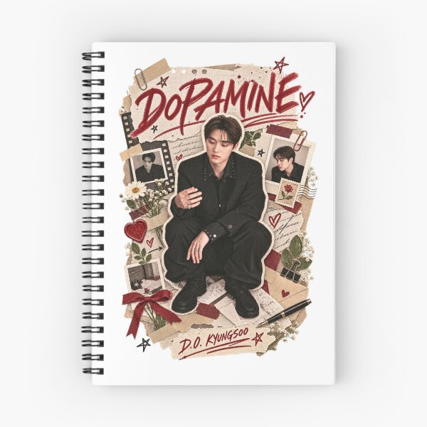 Item preview, D.O Kyungsoo DOPAMINE Romantic Diary Collage designed and sold by Valeree Store.