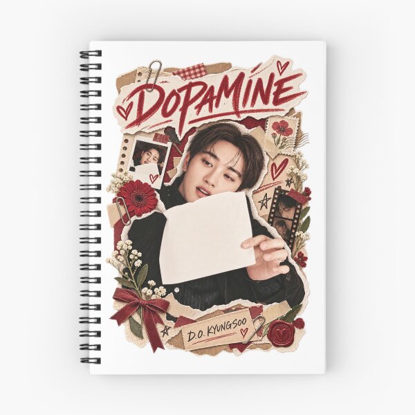 Item preview, D.O Kyungsoo DOPAMINE Vintage Scrapbook Aesthetic designed and sold by Valeree Store.