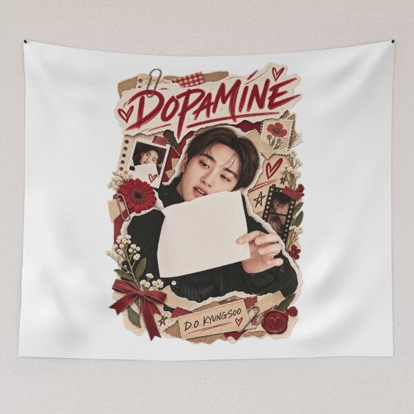 Item preview, D.O Kyungsoo DOPAMINE Vintage Scrapbook Aesthetic designed and sold by Valeree Store.