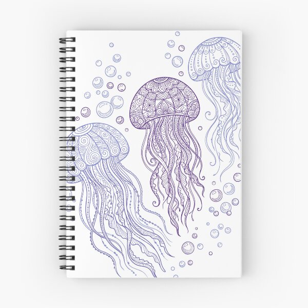 Item preview, Mandala Jellyfish Ocean Art designed and sold by seven things shop.