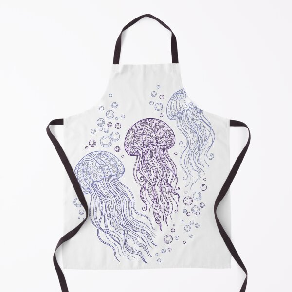 Item preview, Mandala Jellyfish Ocean Art designed and sold by seven things shop.