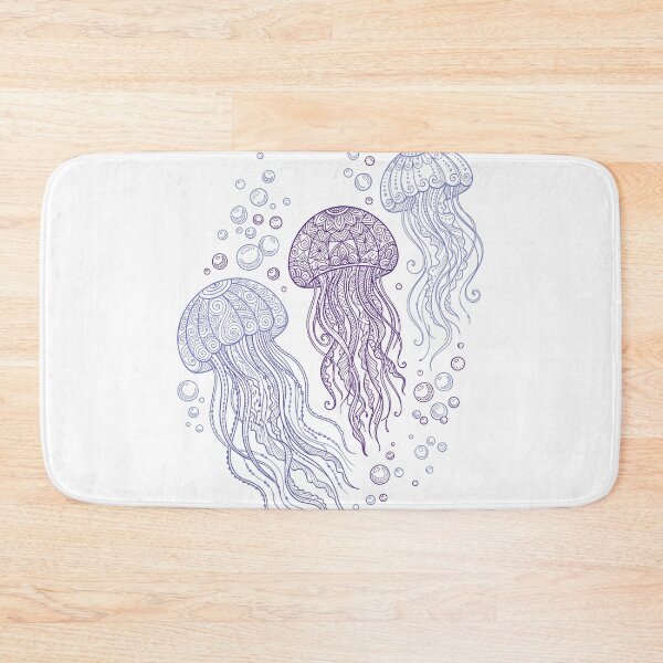 Item preview, Mandala Jellyfish Ocean Art designed and sold by seven things shop.