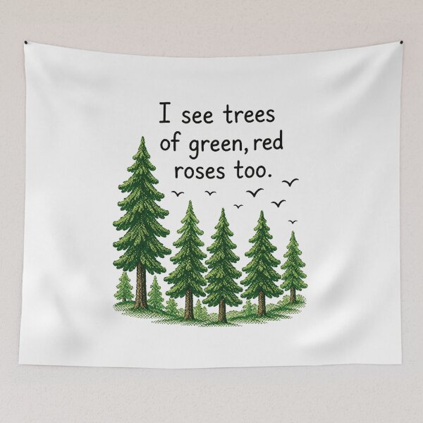 Item preview, Trees Of Green Red Roses Too designed and sold by Kulcsarbox.
