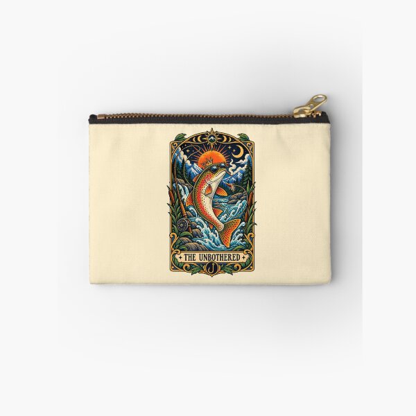 Item preview, he Unbothered – Mystical Trout Tarot designed and sold by Pandaburba.