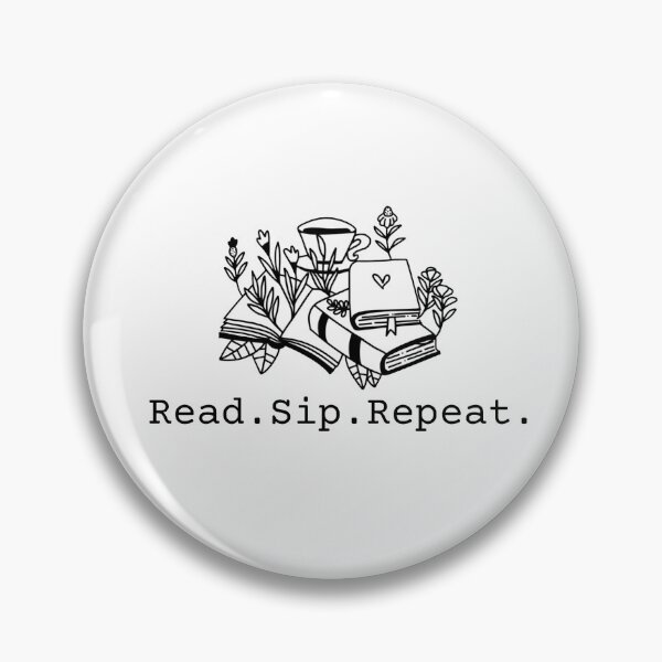 Item preview, Read Sip Repeat Book Lover Coffee Reading Bookish Gift designed and sold by By The Moon.