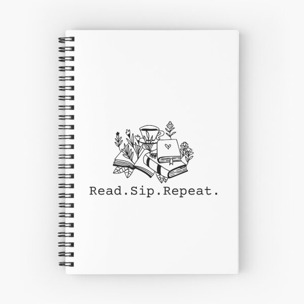 Item preview, Read Sip Repeat Book Lover Coffee Reading Bookish Gift designed and sold by By The Moon.