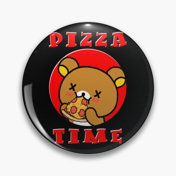 Item preview, Rilakkuma Relaxed Bear Pizza Time   designed and sold by Chloefusion.