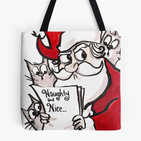 Item preview, Naughty and Nice Kitties designed and sold by Grasdal.