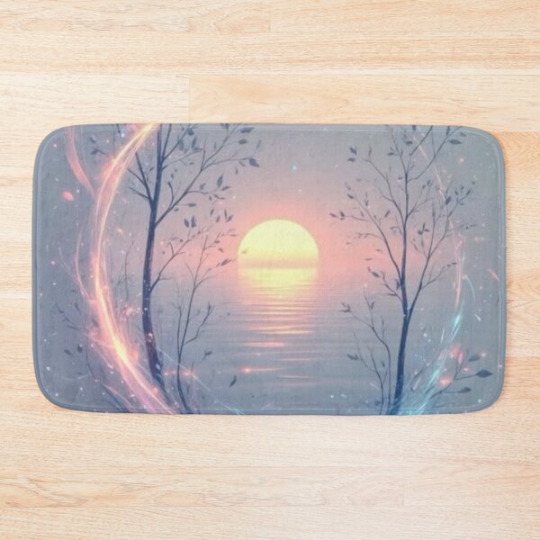 Item preview, Ethereal Sunset Gateway — Magical Pastel Tree Ring Portal designed and sold by LYAN-STORE.