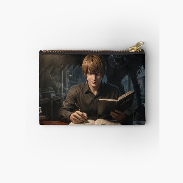 Item preview, Light Yagami and Ryuk Death Note Dark Anime Art Print designed and sold by ar0001.