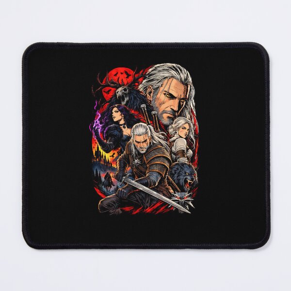 Item preview, The Witcher – Geralt of Rivia Wild Hunt designed and sold by Pandaburba.