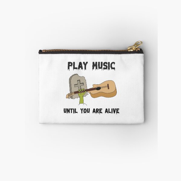 Item preview, Play Music Until You Are Alive Zombie Guitarist designed and sold by chatzous.
