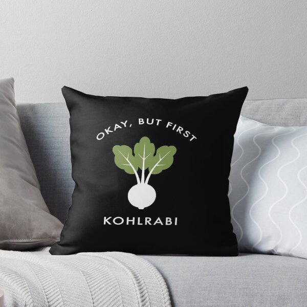 Item preview, Okay But First Kohlrabi Funny Vegetable Lover designed and sold by AntiqueImages.