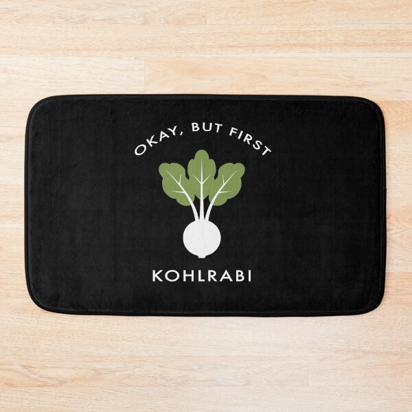 Item preview, Okay But First Kohlrabi Funny Vegetable Lover designed and sold by AntiqueImages.