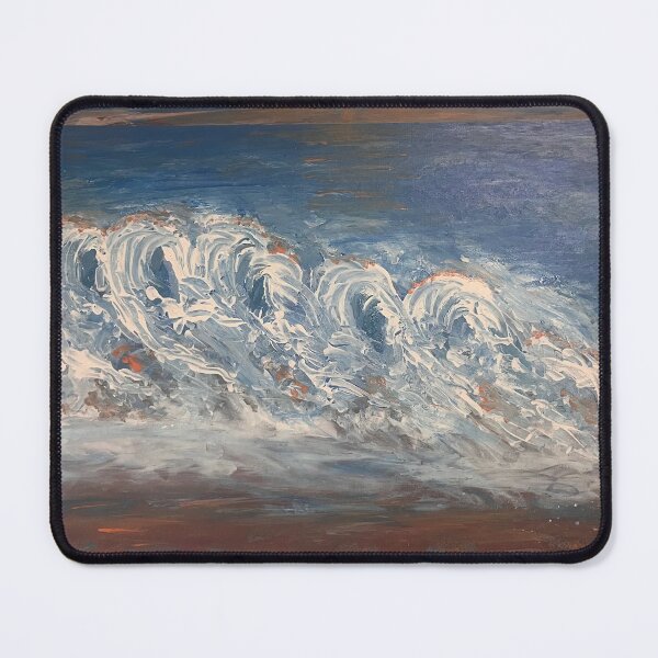Item preview, Coral Kissed Waves designed and sold by BirdandaBrush.