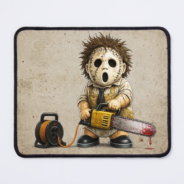 Item preview, Chimou with Chainsaw - Cute Horror designed and sold by WotanArt.